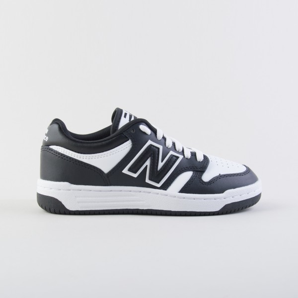 New Balance 480 Classic Sneaker Off The Court Εφηβικο Παπουτσι Λευκο - Μαυρο