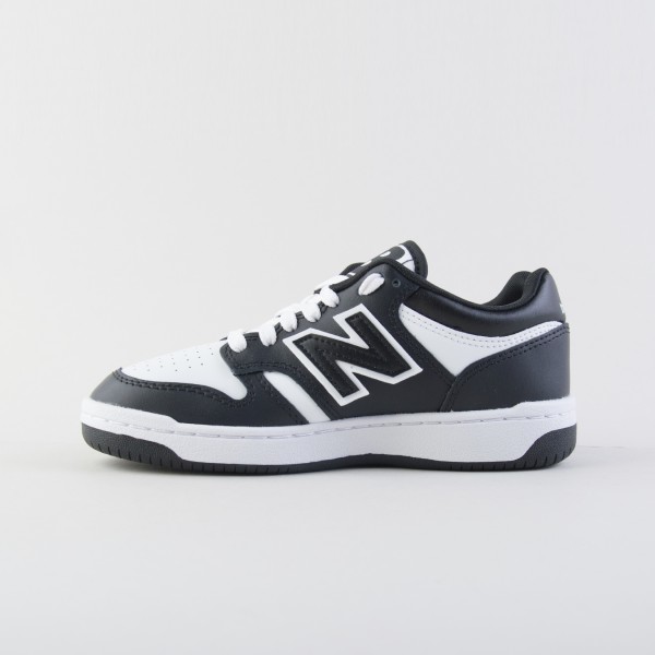 New Balance 480 Classic Sneaker Off The Court Εφηβικο Παπουτσι Λευκο - Μαυρο