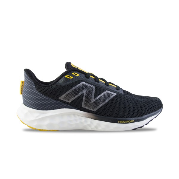 New Balance Fresh Foam Arishi V4 Running Ανδρικο Παπουτσι Μαυρο - Κιτρινο