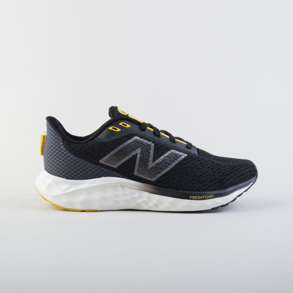 New Balance Fresh Foam Arishi V4 Running Ανδρικο Παπουτσι Μαυρο - Κιτρινο