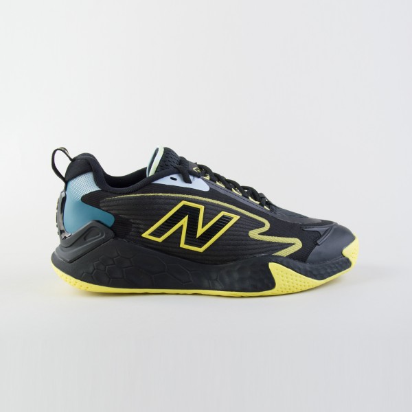 New Balance Fresh Foam CT-Rally Tennis Ανδρικο Παπουτσι Μαυρο - Κιτρινο