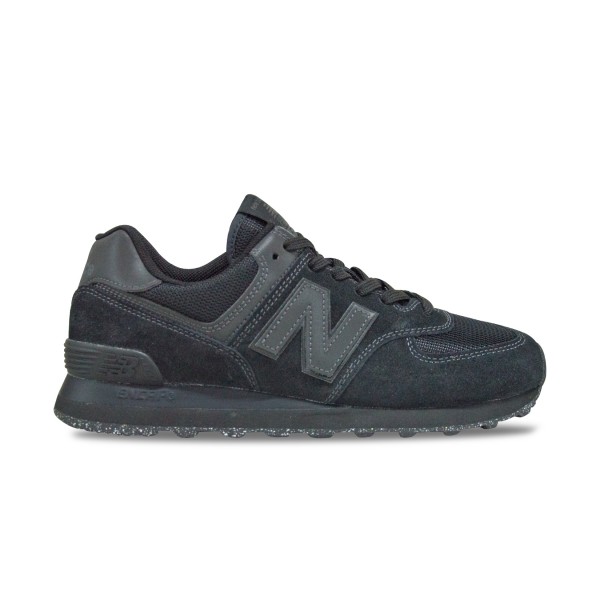 New Balance Classics 574  Suede Sneaker Ανδρικο Παπουτσι Μαυρο