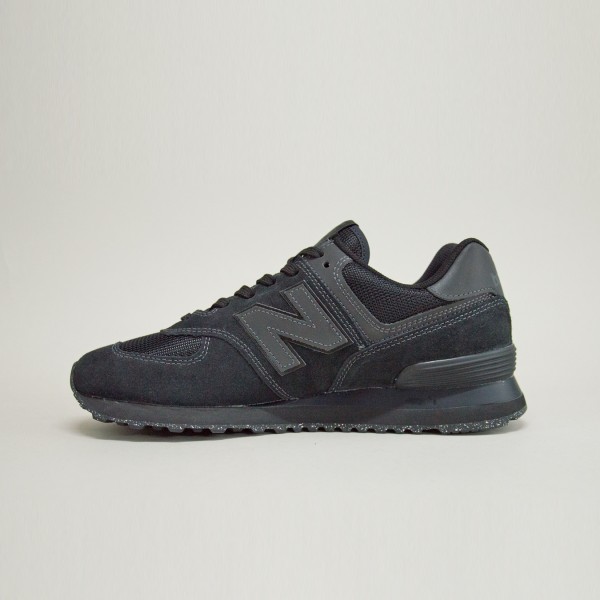 New Balance Classics 574  Suede Sneaker Ανδρικο Παπουτσι Μαυρο