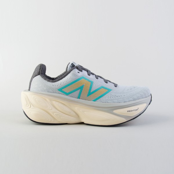 New Balance Fresh Foam x More V5 Running Ανδρικο Παπουτσι Γκρι - Εκρου