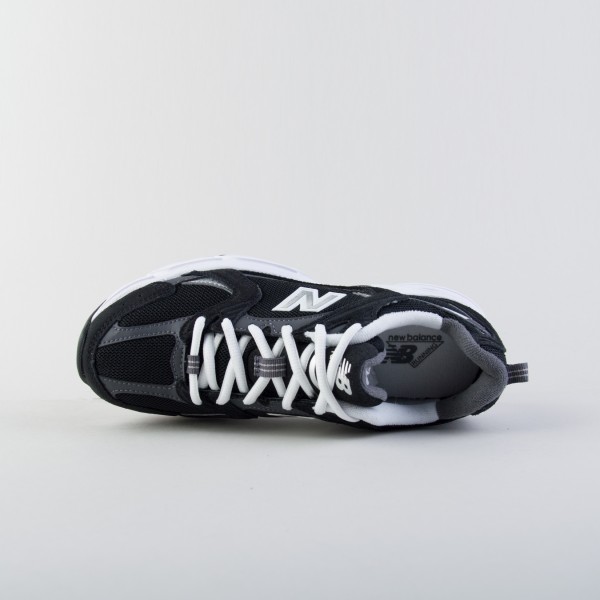 New Balance 530 Classics Suede Sneaker Unisex Παπουτσι Μαυρο