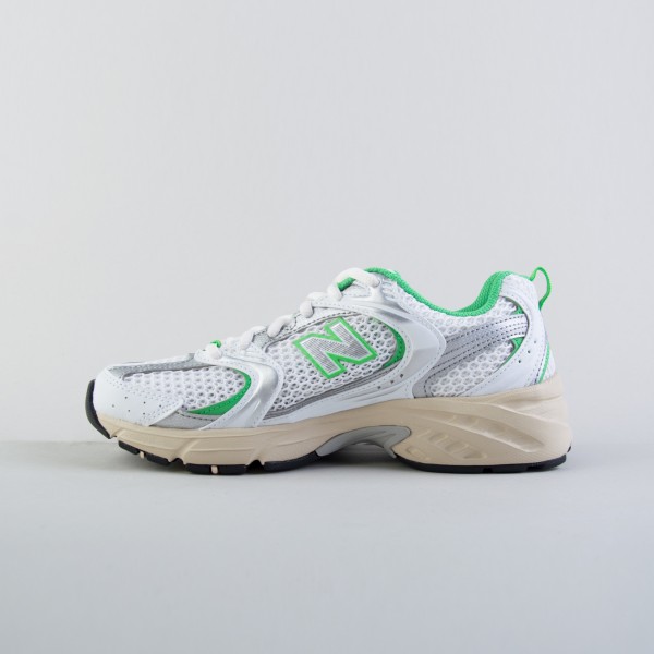New Balance 530 Classics Sneaker Unisex Παπουτσι Λευκο - Πρασινο