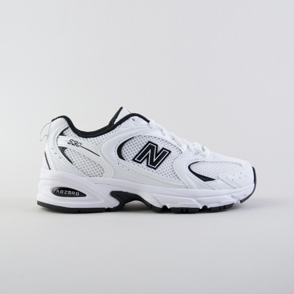 New Balance 530 Sneaker ABZORB Unisex Παπουτσι Λευκο - Μαυρο