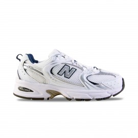 New Balance 530 Classics Sneaker Silver Γυναικειο Παπουτσι Λευκο - Μπλε Ναυτικο
