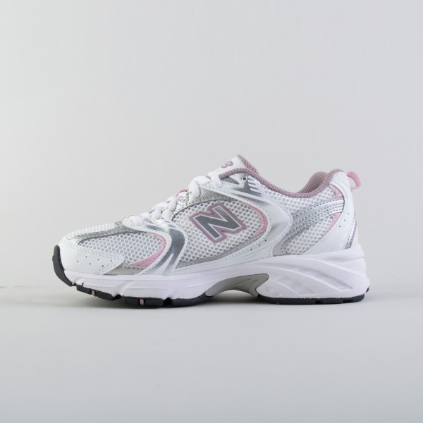 New Balance 530 Classics Sneaker Unisex Παπουτσι Λευκο - Ροζ