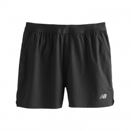 New Balance Seamless 5 Inches Running Ανδρικo Σορτσακι Μαυρο