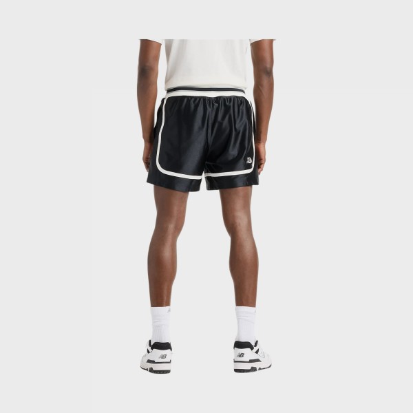 New Balance In Game Tricot 5 Inches Ανδρικη Βερμουδα Μαυρη