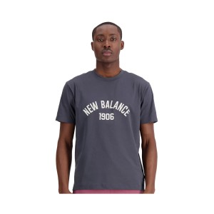 New Balance Essentials Varsity 1906 Ανδρικη Μπλουζα Ανθρακι