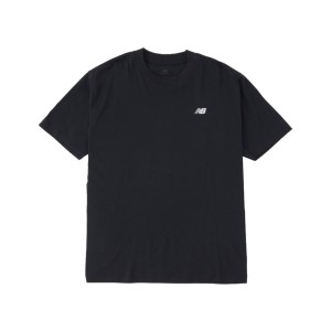 New Balance Sport Essentials Cotton Small Logo Ανδρικη Μπλουζα Μαυρη