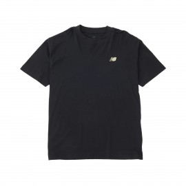 New Balance Essentials Runners Graphic Ανδρικη Μπλουζα Μαυρη