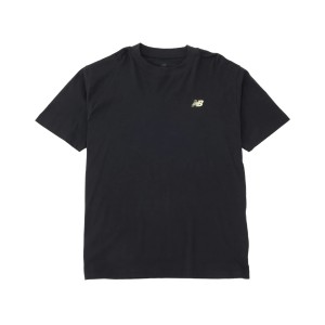 New Balance Essentials Runners Graphic Ανδρικη Μπλουζα Μαυρη