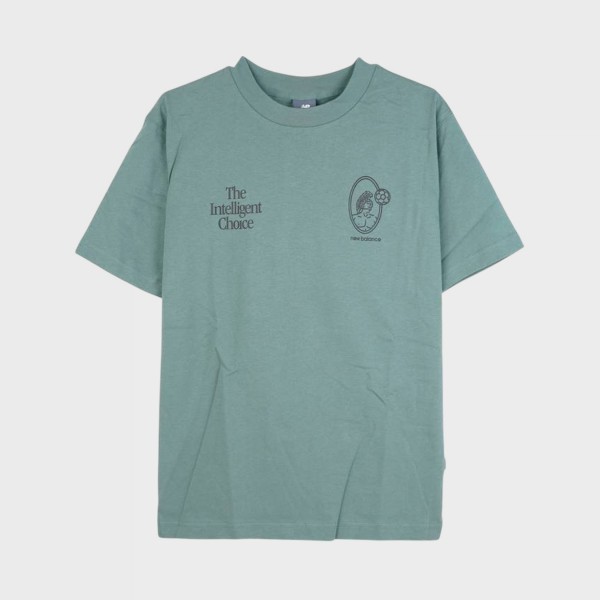 New Balance X Debut Pitch Ancient Theater Graphic Ανδρικη Μπλουζα Πρασινη