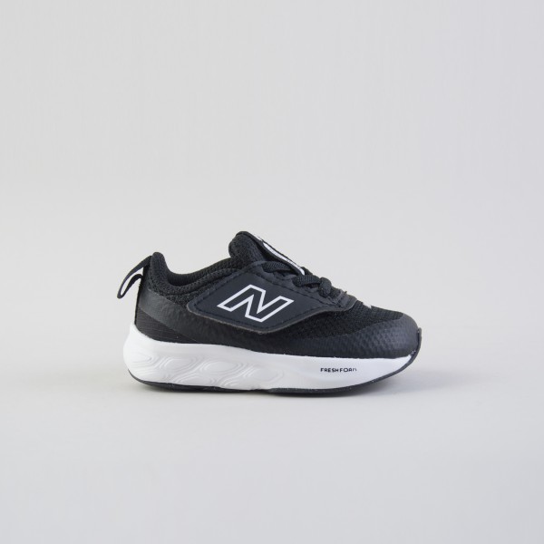 New Balance 625 Fresh Foam New B Hook N Loop Βρεφικο Παπουτσι Μαυρο