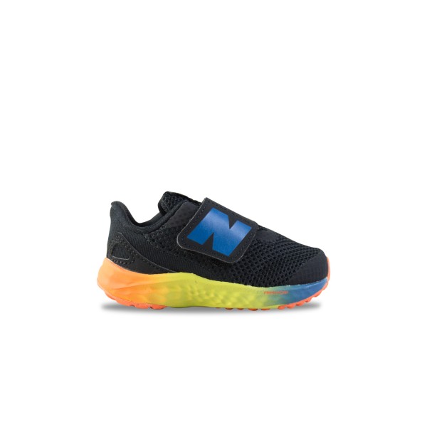 New Balance Fresh Foam Arishi V4 Running Βρεφικο Παπουτσι Μαυρο - Πολυχρωμο