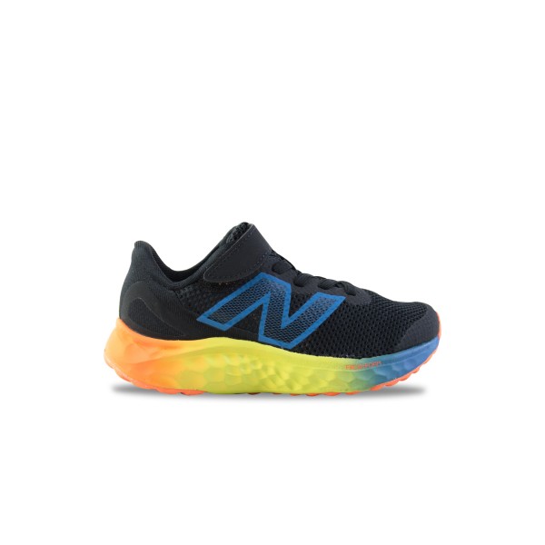 New Balance Fresh Foam Arishi V4 Running Παιδικο Παπουτσι Μαυρο - Πολυχρωμο