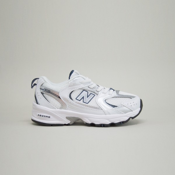New Balance 530 Bungee Classic Sneaker Παιδικο Παπουτσι Λευκο - Ασημι