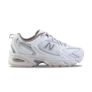 New Balance 530 Classics Sneakers Leather Unisex Παπουτσι Λευκο - Γκρι