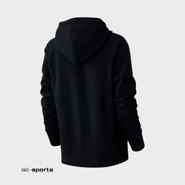 New Balance Athletics Out Of Bounds Hooded Γυναικεια Ζακετα Μαυρη