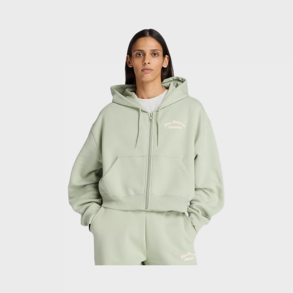 New Balance Linear Heritage FL Hooded Γυναικεια Ζακετα Βεραμαν