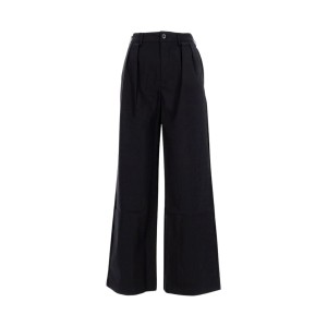 New Balance Boylston Twill Trouser Everyday Γυναικειο Παντελονι Μαυρο