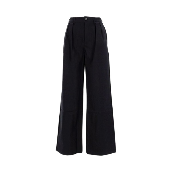 New Balance Boylston Twill Trouser Everyday Γυναικειο Παντελονι Μαυρο