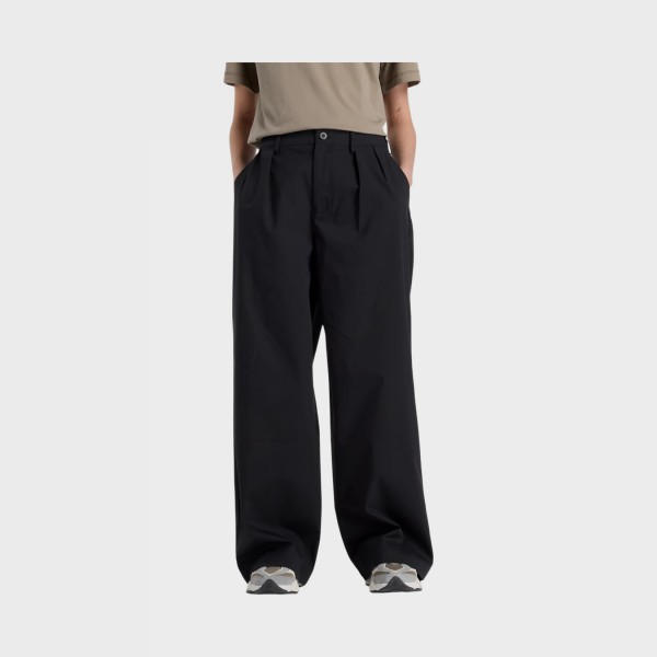 New Balance Boylston Twill Trouser Everyday Γυναικειο Παντελονι Μαυρο