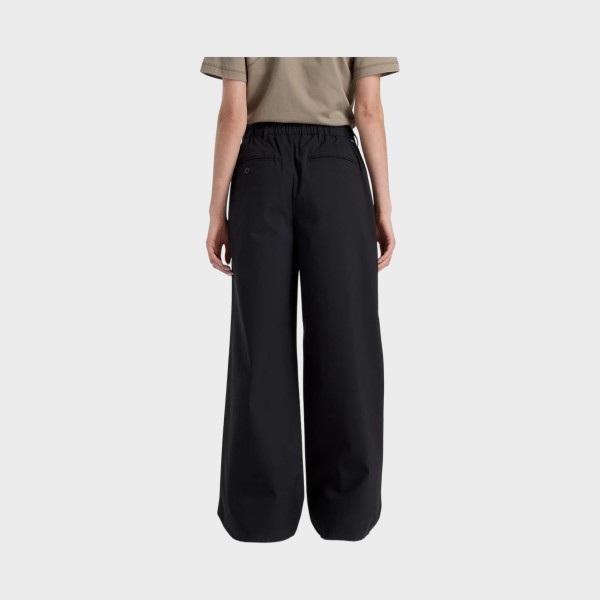 New Balance Boylston Twill Trouser Everyday Γυναικειο Παντελονι Μαυρο