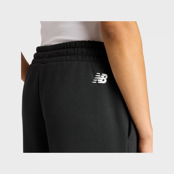 New Balance Linear Heritage Flared Γυναικειο Παντελονι Μαυρο