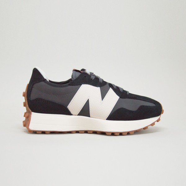 New Balance 327 Classic Sneakers Γυναικειο Παπουτσι Μαυρο - Γκρι