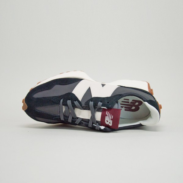 New Balance 327 Classic Sneakers Γυναικειο Παπουτσι Μαυρο - Γκρι