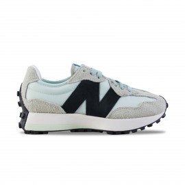 New Balance Classics 327 Suede Γυναικειο Παπουτσι Βεραμαν - Μαυρο