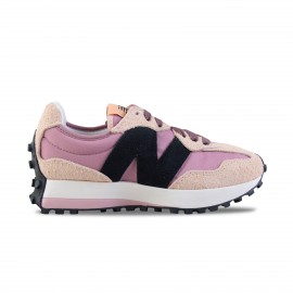 New Balance Classics 327 Suede Γυναικειο Παπουτσι Ροζ - Μαυρο