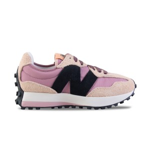 New Balance Classics 327 Suede Γυναικειο Παπουτσι Ροζ - Μαυρο