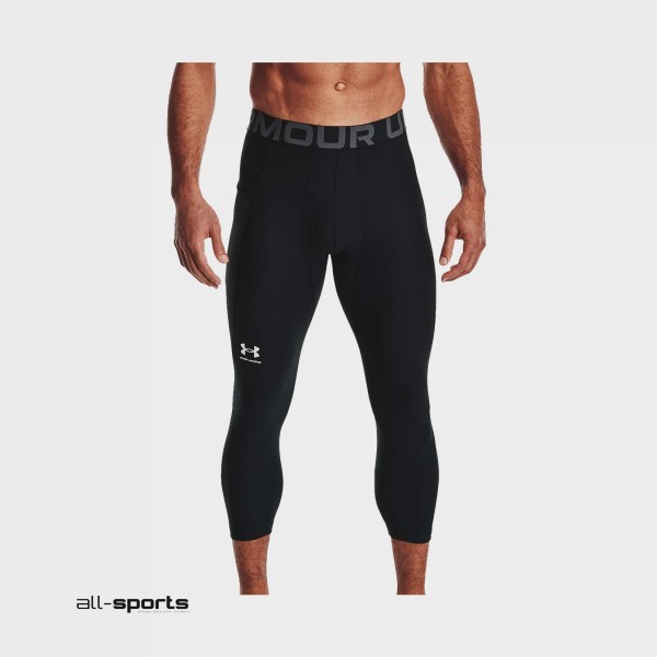 Under Armour Heatgear 3/4 Ανδρικο Κολαν Μαυρο