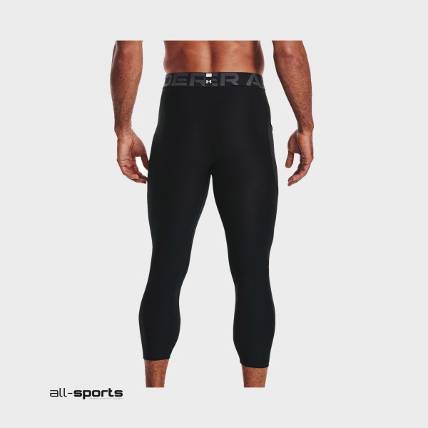 Under Armour Heatgear 3/4 Ανδρικο Κολαν Μαυρο