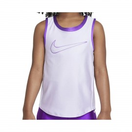 Nike Little Kids Tank Λευκο - Μωβ