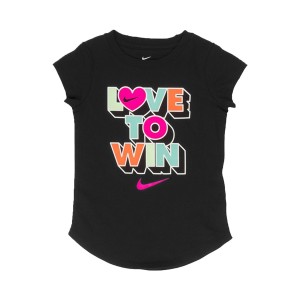 Nike Love To Win Tropical Βρεφικη Μπλουζα Μαυρη