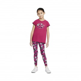 Nike Icon Clash Set Floral Παιδικο Σετ Ροζ
