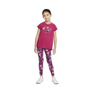 Nike Icon Clash Set Floral Παιδικο Σετ Ροζ