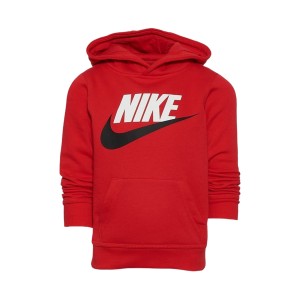 Nike Sportswear Club Swoosh Hooded Παιδικο Φουτερ Κοκκινο