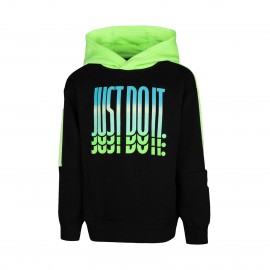 Nike Rise Pullover Παιδικο Φουτερ Μαυρο - Πρασινο