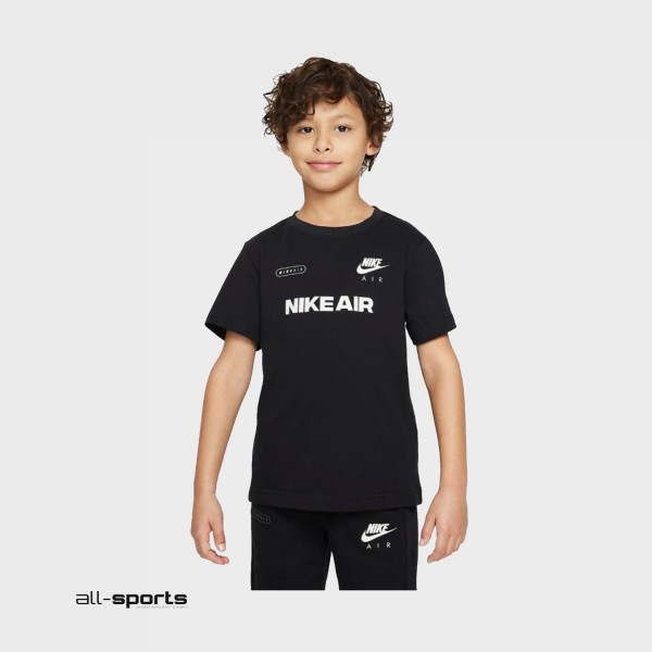 Nike Air Παιδικη Μπλουζα Μαυρη