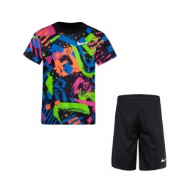 Nike Dri Fit AOP Thrill Παιδικο Σετ Πολυχρωμο