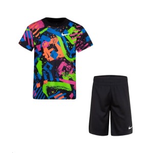 Nike Dri Fit AOP Thrill Παιδικο Σετ Πολυχρωμο