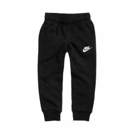 Nike Club Fleece Rib Cuff Παιδικο Παντελονι Μαυρο