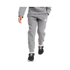 Nike Club Fleece Rib Cuff Παιδικο Παντελονι Γκρι